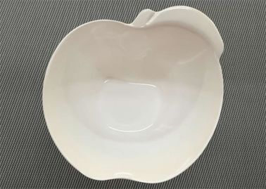 Apple Shape Melamine Dinner Bowl Diameter 15cm Berat 154g White Porcelain Bowl