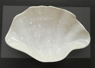Bentuk Shell UNK Sushi Pan Alat Bungkus Porcelain Porcelain Plastik Berat 208g