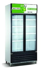 Vertikal Showcase 818L komersial Kulkas Freezer LC-608M2AF untuk Supermarket
