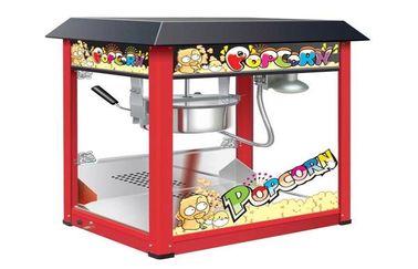 Lukisan Iron Countertop Popcorn Machine Dengan Organical Kaca Untuk Snack Shop