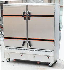 Hemat Energi Commercial Gas Food Steamer DMD-R-12 Dengan Door, Stainless Steel