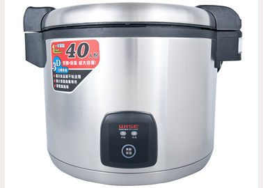 Rice Cooker Komersial 13L Elektronik / Warmer Non - stick Inner Pot Ekstra Besar Kapasitas 40 Orang