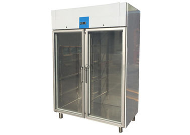 CE Approved Glass Door Reach-In Upright Chiller Diimpor Embraco Compressor Commercial Refrigerator Freezer