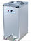 Listrik pelat Warmer Cart Tunggal Kepala Commercial Kitchen Peralatan 450 * 485 * 770mm