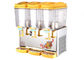 3x17L Dingin Juice Dispenser / 3-Tank Commercial Kulkas Freezer