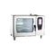 Komersial Listrik Combi Oven 304 Stainless Steel 8 Inch Warna LCD Screen