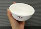 Berat 181g Pakan Porcelain Set Usus Ceramic Round Soup Bowl Dengan Logo Dia.10cm