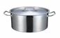 Commercial pendek Stainless Steel cookwares / Soup Pot 32L Untuk Industri Catering