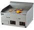 Komersial Listrik Griddle / Countertop Gas Griddle 36.7KW, Stainless Steel