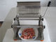Stainless Steel Peralatan Pengolahan Makanan Manual Sosis Slicer Hot Dog Sosis Cutter 8mm Ketebalan Slice