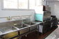 Peralatan Dapur Komersial Rack Conveyor Dish Washer Capacity 300 Keranjang Per Jam