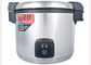 Rice Cooker Komersial 13L Elektronik / Warmer Non - stick Inner Pot Ekstra Besar Kapasitas 40 Orang