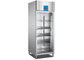 CE Approved Glass Door Reach-In Upright Chiller Diimpor Embraco Compressor Commercial Refrigerator Freezer