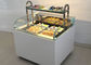 Customized Open Type Sandwich Display Cabinet Dengan LED Light Refrigeration Food Cake Showcase