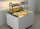Customized Open Type Sandwich Display Cabinet Dengan LED Light Refrigeration Food Cake Showcase