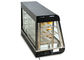 Pemanas listrik Makanan Warmer Showcase Counter-top Roti Kaca Melengkung Hot Display Cabinet