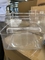 20.8L Polycarbonate Square Food Box Wadah Penyimpanan Transparan Dengan Skala