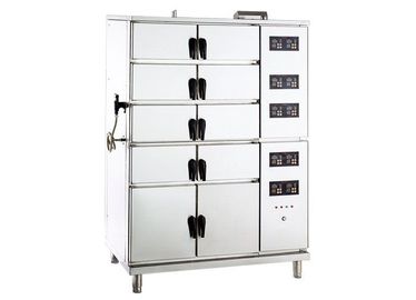 10-pintu Intelligent Combined Steamer Commercial Kitchen Equipments