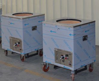 Peralatan Katering Stainless Steel Portabel Gas Alam Persegi atau LPG Tandoor Oven