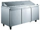 5.8KW / 220V 300L Komersial Kulkas Freezer Salad Bar 1788 * 750 * 1080mm