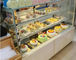 Kabinet Kue Lemari Pajangan Berpendingin Udara Komersial Makanan Penutup Kecil West Point Fruit Fresh Cabinet