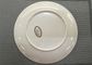 Alat Makan Porcelain Unbaked Set UNK Plate Diameter 23cm Berat 250g Warna Putih
