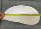 Alat Makan Melamin Putih Melamin - Shell - Shape Dish Length 25cm Berat 405g