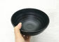 Diameter 16cm Berat 271g Noodel Warna Hitam Bowl Imitation Porcelain Bowl