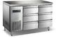 Hemat Energi Stainless Under-Kontra Drawer Jauh Freezer 400L Untuk Frozen Food