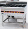Stainless Steel Lantai Burner Cooking Rentang BGRL-1280 Untuk Commercial Kitchen