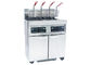 Kontrol Digital Peralatan Dapur Komersial, Mesin Penggorengan 56 Liter