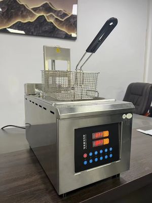 Multifunctional stainless steel deep fryer Otomatis mengangkat minyak mesin goreng Pot untuk Chicken Chop French Fries Potato Fish
