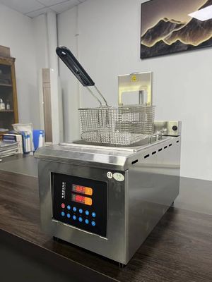 Multifunctional stainless steel deep fryer Otomatis mengangkat minyak mesin goreng Pot untuk Chicken Chop French Fries Potato Fish