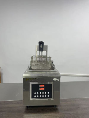 Multifunctional stainless steel deep fryer Otomatis mengangkat minyak mesin goreng Pot untuk Chicken Chop French Fries Potato Fish