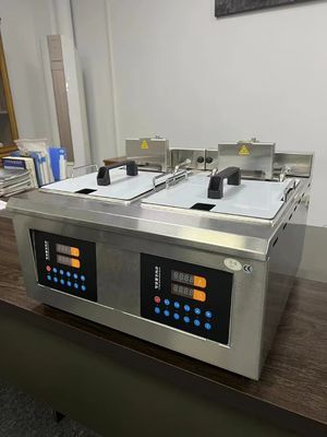 Multifunctional stainless steel deep fryer Otomatis mengangkat minyak mesin goreng Pot untuk Chicken Chop French Fries Potato Fish