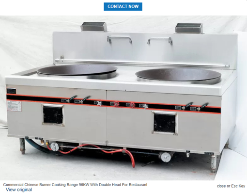 Kompor Masak Burner Cina Komersial