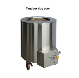 Popular Timur Tengah Naan Gas Alam Atau Lpg Rustless Steel Round Tandoor Oven