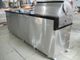 Sliver Colour Commercial Kitchen Equipments Gas Grill / 201 # Stainless Steel Grill Dengan Kabinet